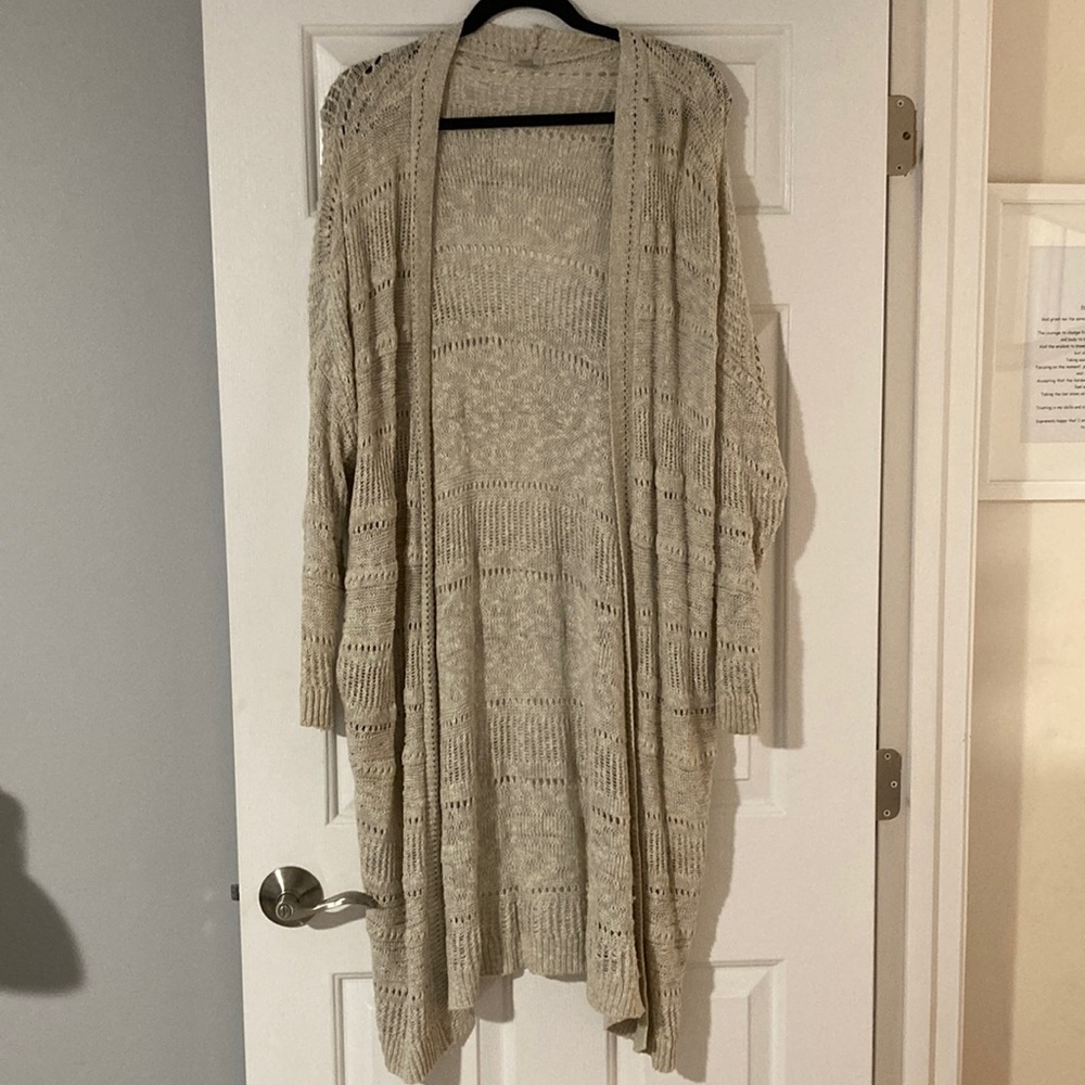 Oversized Beige Sweater